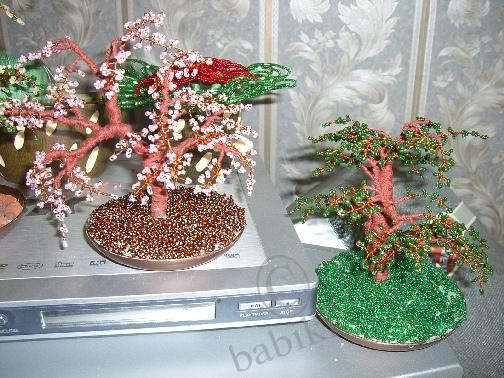 Деревья из бисера - мое увлечение (фото 4)