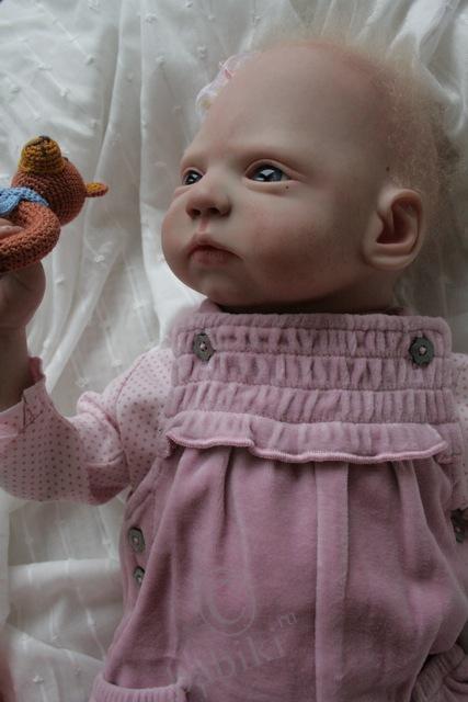 Моя долгожданная новорожденная малышка реборн. Кукла реборн Любови Фирсовой (фото 5)