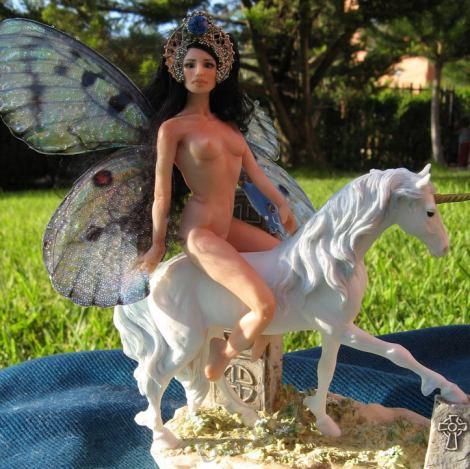 Авторские куклы - феи Eneida Rosa dolls | Бэйбики Авторские куклы - феи Eneida Rosa dolls (фото 10)