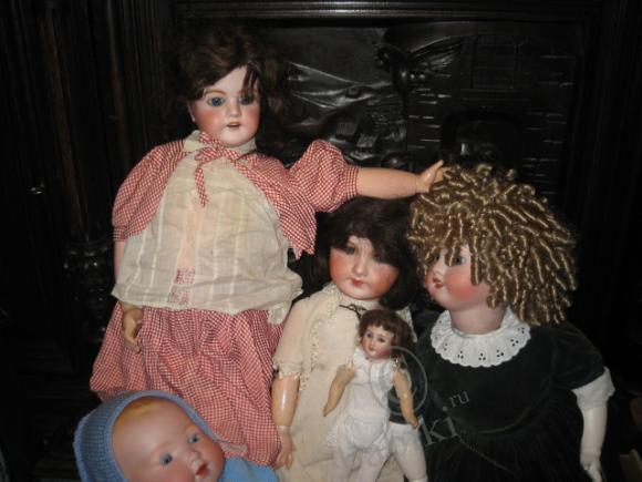 Куклы с антикварного салона 2010
