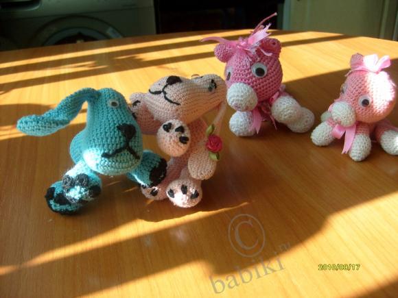 Новые жители нашего дома! - вязанные игрушки крючком (фото 5)