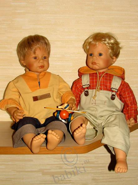 Куклы ZAPF Макс и Тил, первая часть (вторая завтра, при дневном свете) (фото 8)
