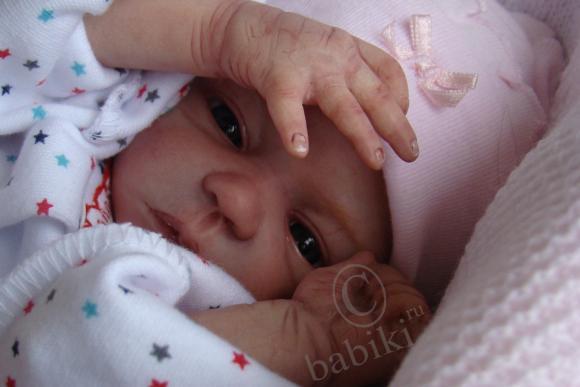 Мое новое творение:новорожденная девочка-реборн Лия (фото 10)