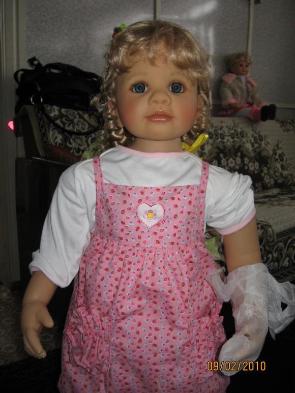 Долгожданная встреча - коллекционная кукла Hannah от Monika Peter-Leicht (фото 4)