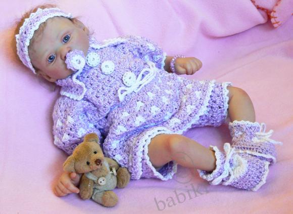 реалистичная кукла реборн Katheran 40 см