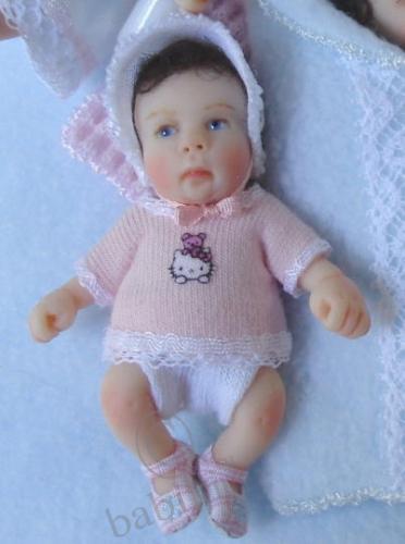 Суперминиатюра | Бэйбики Суперминиатюра — Авторские миниатюрные куклы: лепка (фото 3)