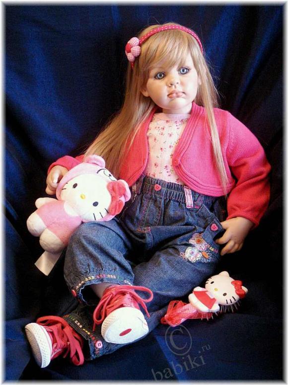 Законченный образ Юлии — Куклы Fayzah Spanos (Файзах Спанос): винил и фарфор (фото 6)