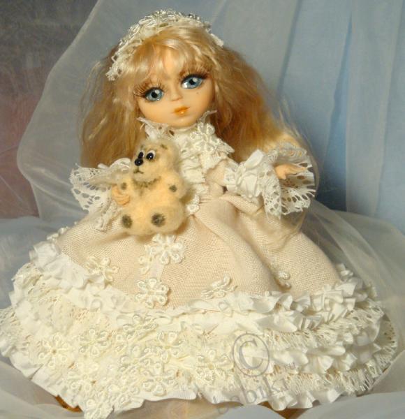 Моя новая кукла. Вальс — Лепка авторских кукол: полимерная глина (фото 3)