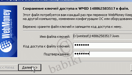 Программа WebMoney - помощь в установке и использовании | Бэйбики Программа WebMoney - помощь в установке и использовании (фото 3)
