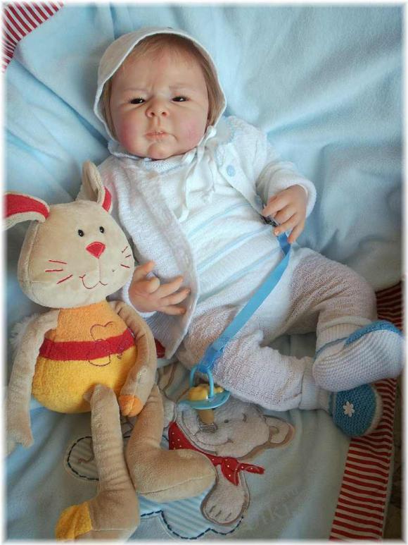 Мой реборн Noelle от Adrie Stoete-Schuiteman РОДИЛСЯ 21 АПРЕЛЯ (фото 7)