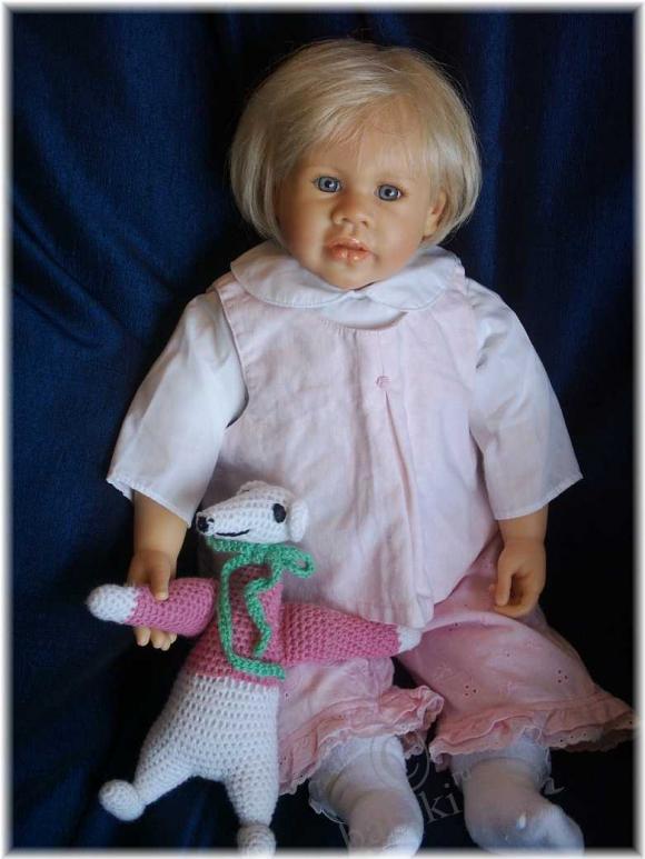 Коллекционная кукла ЛИЛЛИ от ТАДЕ-МАЙНЕШЦ ПРИЕХАЛА (фото 4)