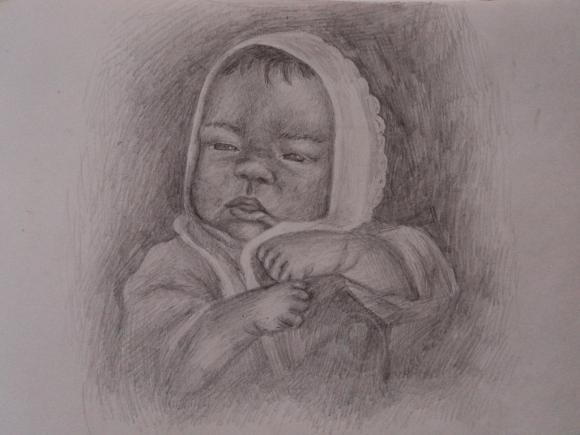 Мои малыши, так сказать — Рисование и арт: скетчи (фото 6)