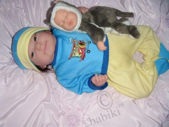Привет Арнольд! Малыш Беренжер реборн (фото 8)