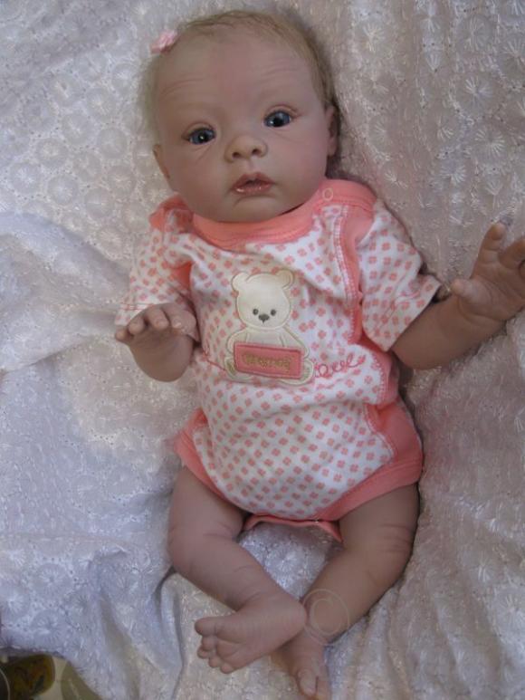 Малышка Софи в моем варианте :) ( кукла реборн).Добавила еще фото (фото 3)