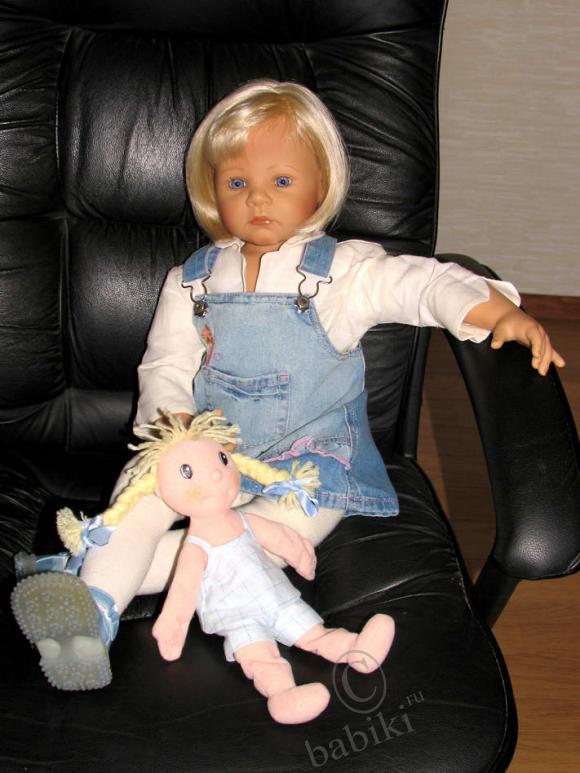 Посиделки выходного дня у моих девченок - куклы ZAPF (Машулька, Тасенька и Ульрика!!!) (фото 10)