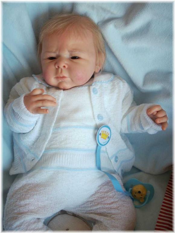 Мой реборн Noelle от Adrie Stoete-Schuiteman РОДИЛСЯ 21 АПРЕЛЯ (фото 9)