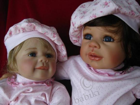 Сестрёнки, куклы от Моники Левениг | Бэйбики Сестрёнки, куклы от Моники Левениг