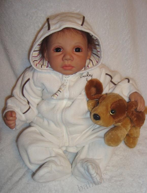 Моя коллекционная кукла - малышка Кристи от Герлинды Фезер (фото 2)