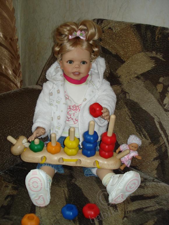 Моя красавица Кристиночка - коллекционная кукла (фото 4)