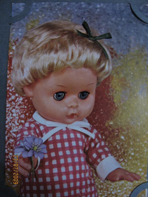 Куклы на почтовых открытках