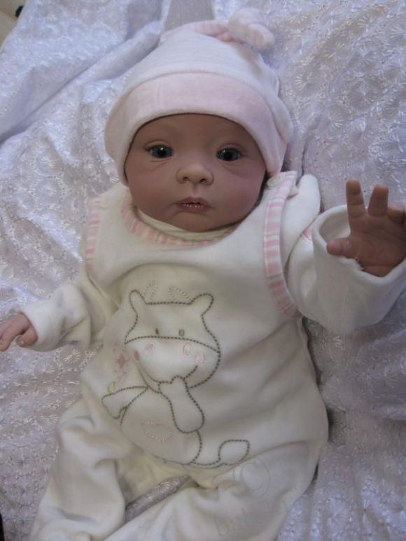 Малышка Софи в моем варианте :) ( кукла реборн).Добавила еще фото