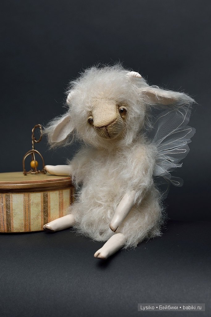 Козлик Тедди , Лунный Эльф,авторская игрушка (фото 2)