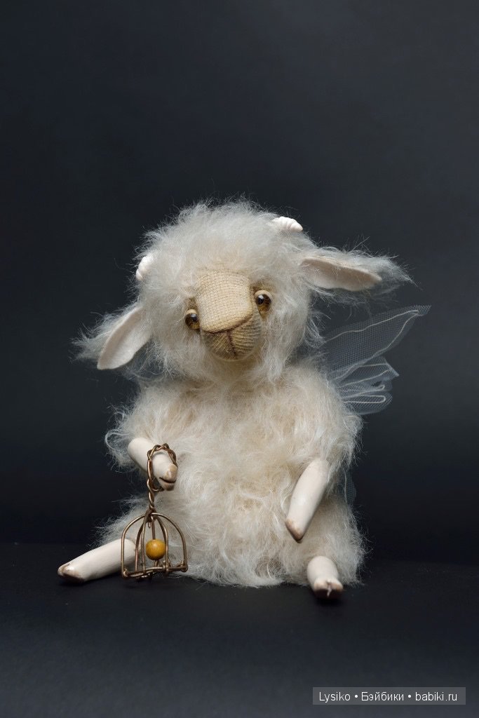 Козлик Тедди , Лунный Эльф,авторская игрушка