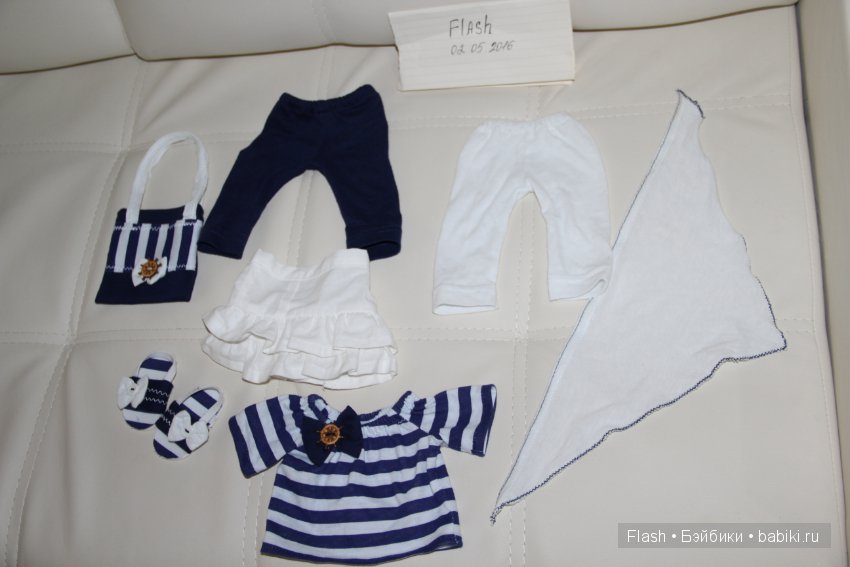 Костюм для Готц,Gotz #3 морская прогулка==