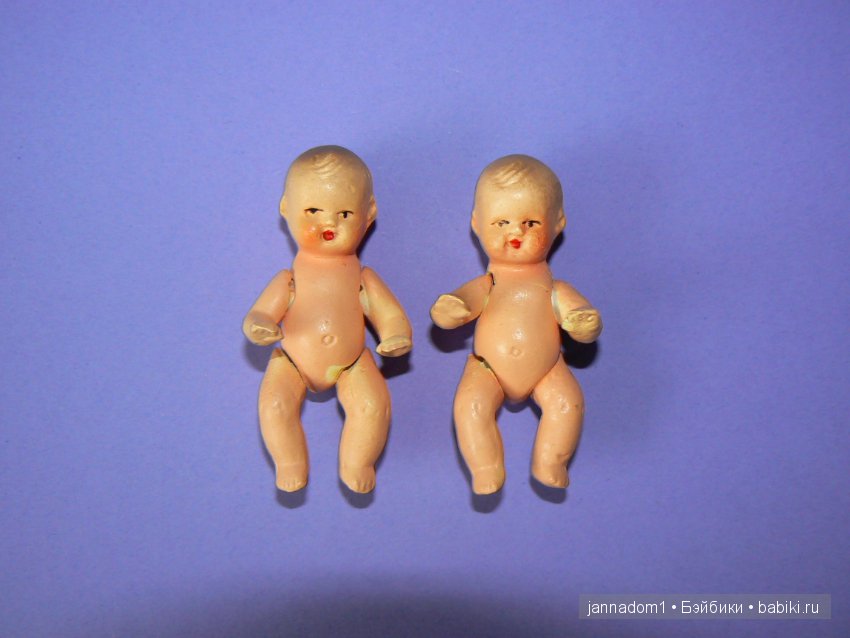 Керамический пупсик, Германия, высота 7 см (фото 3)