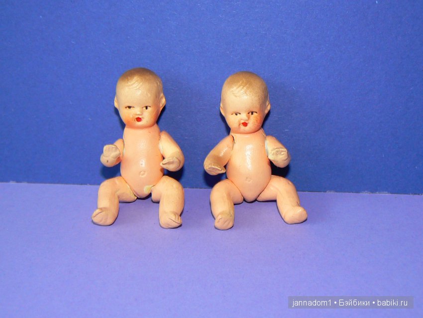 Керамический пупсик, Германия, высота 7 см