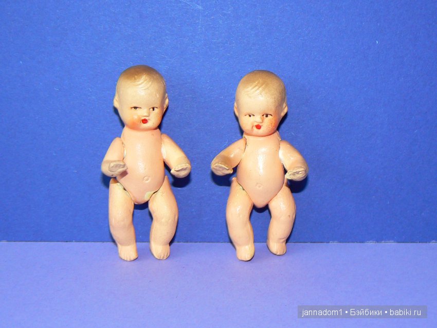 Керамический пупсик, Германия, высота 7 см (фото 6)