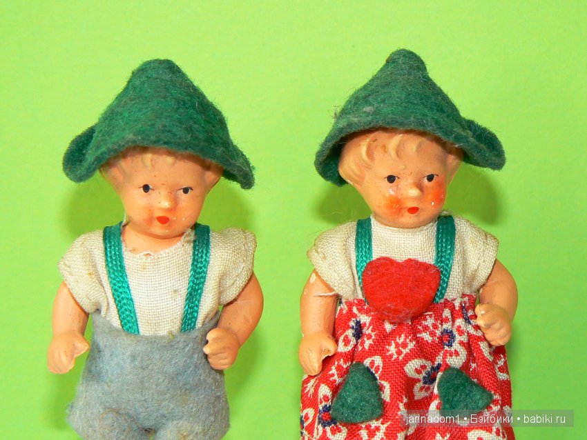 Керамические куколки Ари, высота 9 см (фото 3)