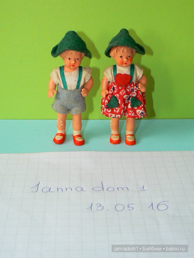 Керамические куколки Ари, высота 9 см