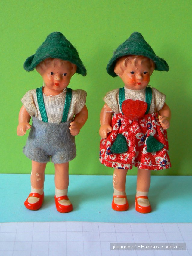 Керамические куколки Ари, высота 9 см (фото 2)