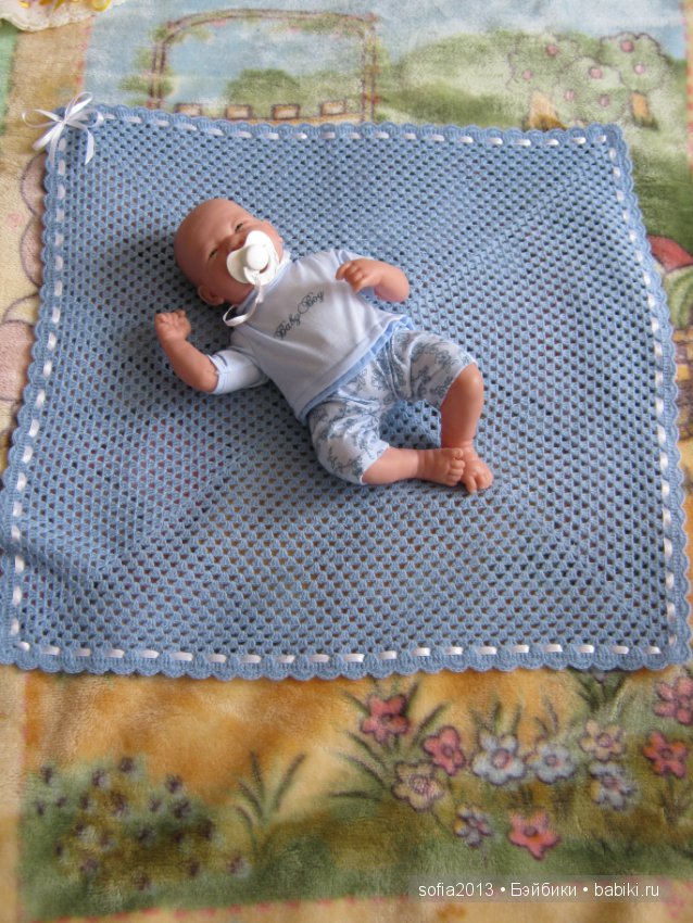Пледы для кукол.Снижение цен (фото 7)