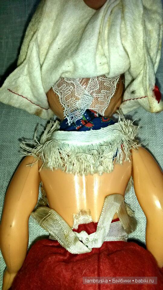 Сувенирная рельефная кукла 33 см (фото 4)