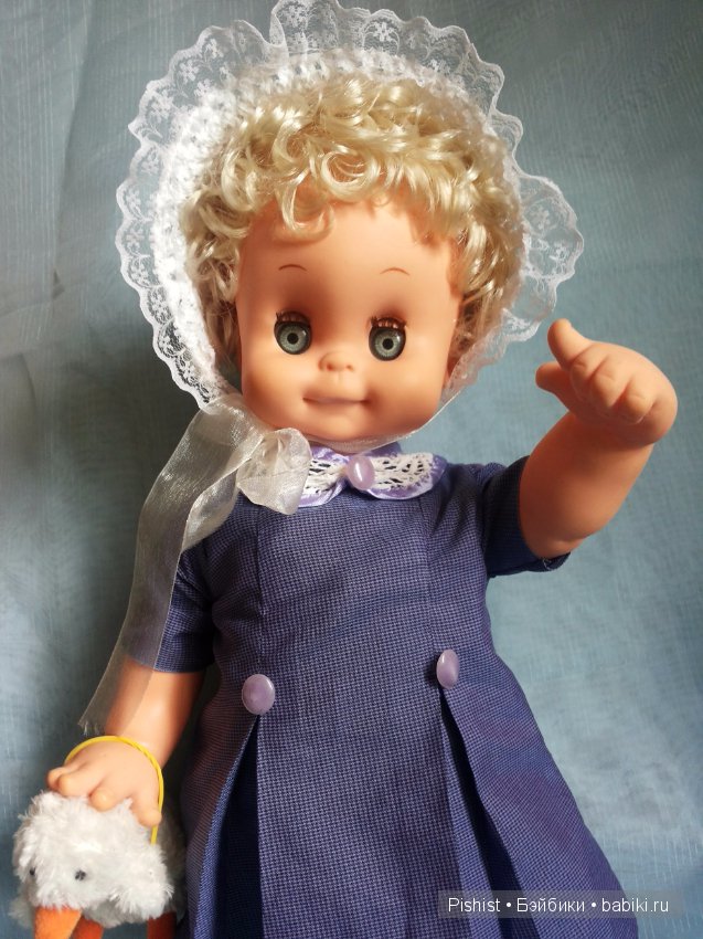 2 Итальянская, редкая, винтажная куколка Petula, Ratti. 38 см (фото 4)