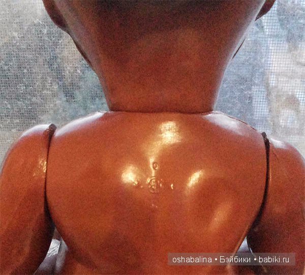 Кукла пупс целлулоидная. Забронирована (фото 3)