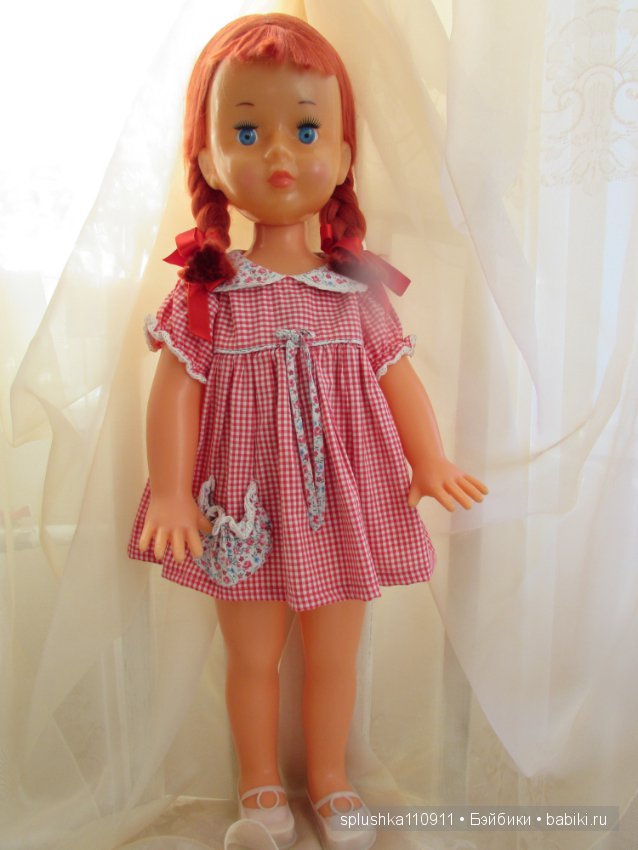 Кукла нина ссср ходячая в родном платье