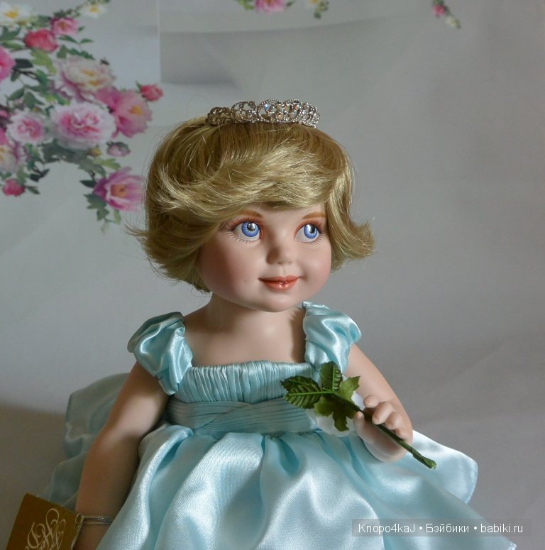 Franklin Mint Princess Diana Baby Doll - Бебик Принцесса Диана в ...