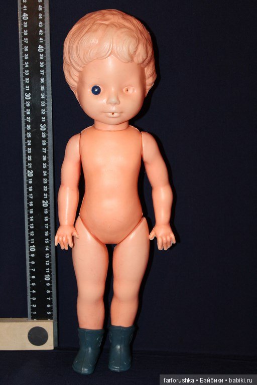 Кукла с рельефными волосами 43 см в туфельках (фото 4)