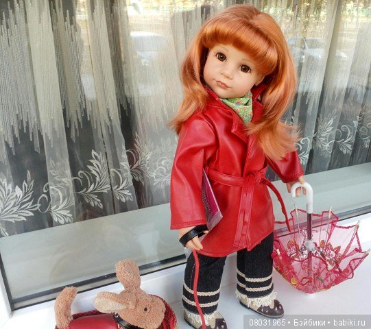 Сара с собачкой 2004 г — Игровые куклы