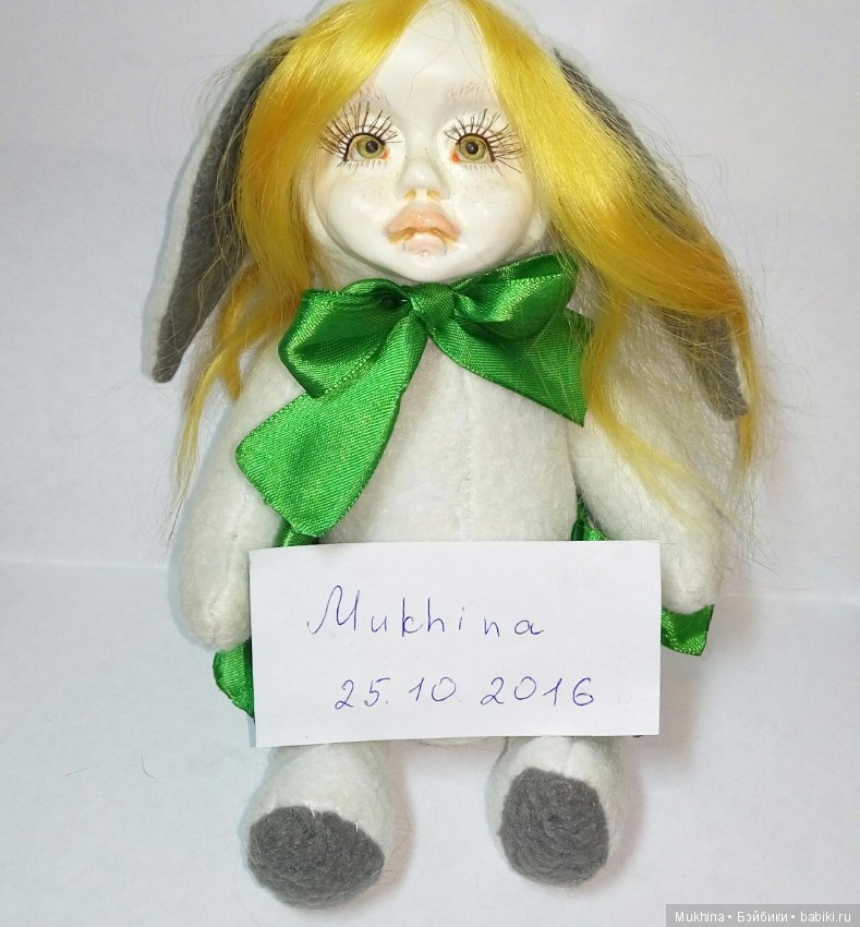 Тедди долл Алиса — Авторские игрушки