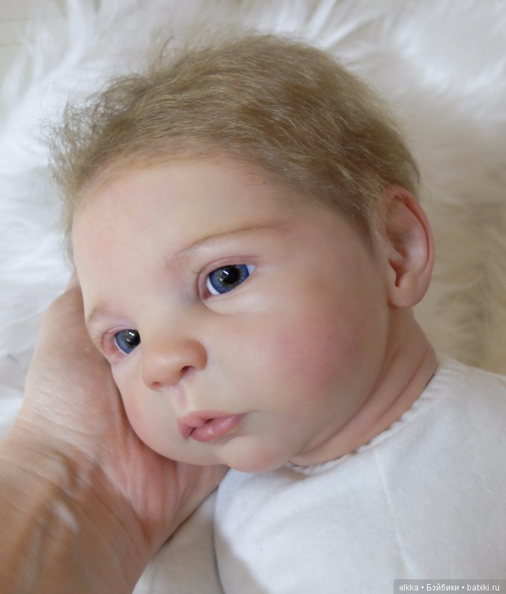 Кукла реборн моей росписи. Б/у, недорого (фото 5)