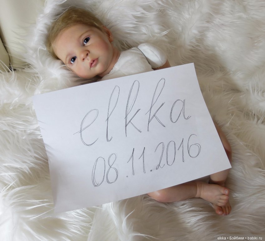 Кукла реборн моей росписи. Б/у, недорого