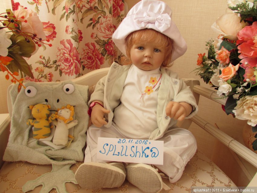 Чудесная малышка Cherise by Hildegard Hunzel для GOTZ (фото 10)