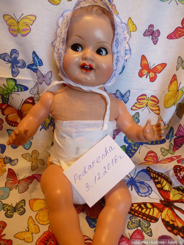 Срочная продажа 6000. Очень веселый антикварный пупс Franz Schmidt-48см (фото 2)