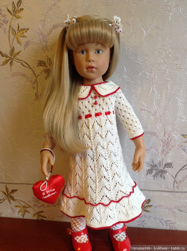 Anna(Анна) с нарисованными глазками молд Снегурочки от Готц(Gotz).Серия "Сказочный мир" 2007 г