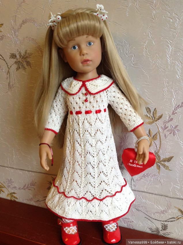 Anna(Анна) с нарисованными глазками молд Снегурочки от Готц(Gotz).Серия "Сказочный мир" 2007 г