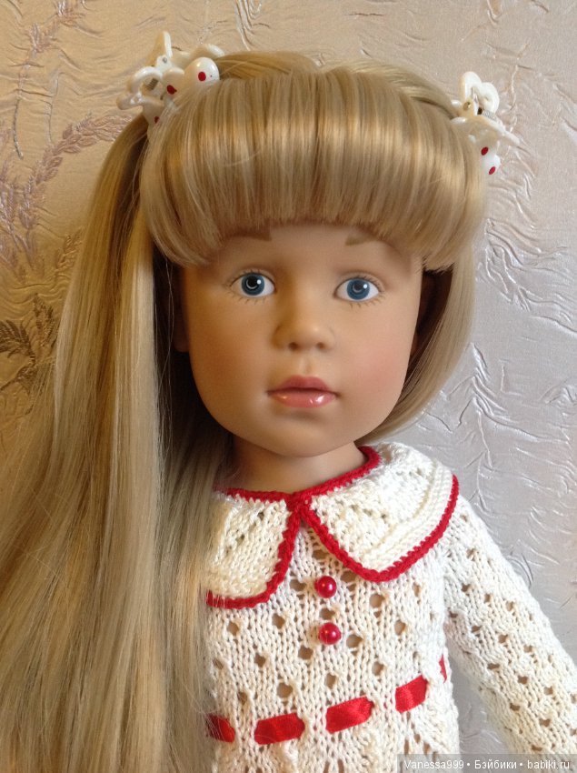 Anna(Анна) с нарисованными глазками молд Снегурочки от Готц(Gotz).Серия "Сказочный мир" 2007 г